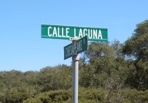 Black Lake Ranch Estates Arroyo Grande Ca 93420 Calle Laguna Street Sign