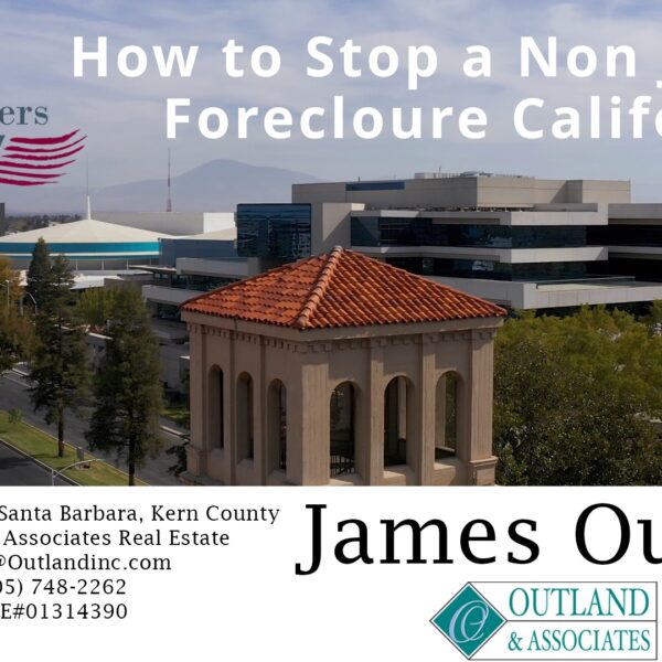 Learn more about stopping a non judicial Foreclosure California
